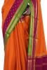 Pure Contrast Mysore Crepe Silk Saree